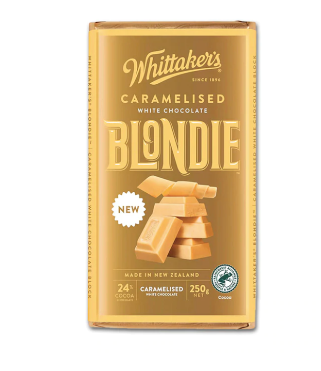 Whittaker's Caramelised White Chocolate Blondie Block (250g)